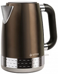 Чайник электрический Vitek VT-7066 1.7л 2200Вт коричневый 