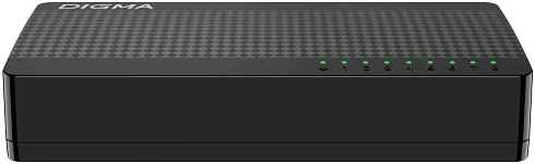 Коммутатор Digma DSW-108GE DSW-108GEV2 (L2) 8x1Гбит/с неуправляемый