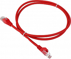 Патч-корд Lanmaster LAN-PC45/U5E-10-RD UTP RJ-45 вил.-вилка RJ-45 кат.5E 10м красный LSZH (уп.:1шт)