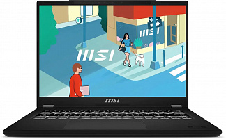 Ноутбук 14" MSI Modern 14 H D13MG-089XRU черный i7-13700H 16Gb/512Gb IrisXeGr DOS (9S7-14L112-089)