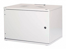 Шкаф коммутационный Lande NetBox Soho (LN-SH09U5450-LG-F0-2) настенный 9U 540x500мм пер.дв.металл задн.дв.стал.лист несъемн.бок.пан. направл.под закл