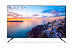 Телевизор LED 32" Harper 32R750TS черный SmartTV безрамочный