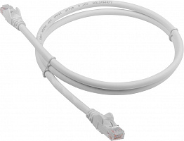 Патч-корд Lanmaster LAN-PC45/U6-3.0-WH UTP RJ-45 вил.-вилка RJ-45 кат.6 3м белый LSZH (уп.:1шт)