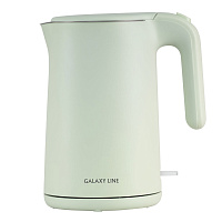 Чайник электрический Galaxy LINE GL0327 1.5л 1800Вт мятный 