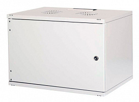 Шкаф коммутационный Lande NetBox Soho (LN-SH12U5440-BL-F0-2) настенный 12U 540x400мм пер.дв.металл задн.дв.стал.лист несъемн.бок.пан. направл.под зак