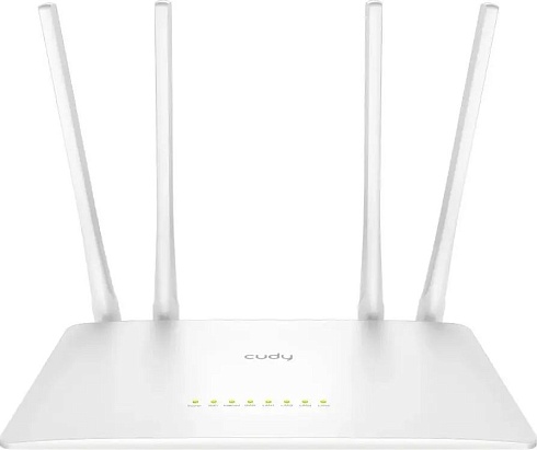 Wi-Fi роутер Cudy WR300S (2.4GHz) N300 10/100BASE-TX белый