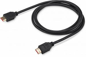 Кабель аудио-видео Buro HDMI 1.4 HDMI (m)/HDMI (m) 1.5м. Позолоченные контакты черный (BHP)