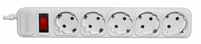 Сетевой фильтр Centek СТ-8900-5-1,8 White