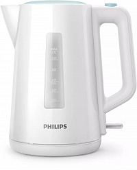 Чайник электрический Philips HD9318/70 1.7л. 2200Вт белый/голубой 