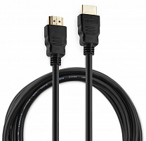 Кабель аудио-видео Buro HDM 2.0 HDMI (m)/HDMI (m) 1.8м. Позолоченные контакты черный (BHP RET HDMI18-2)