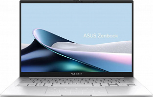 Ноутбук 14" Asus Zenbook 14 OLED UX3405MA-QD488W серебристый Ultra7-155H 16Gb/1Tb IntelArc W11H (90NB11R2-M00SS0)