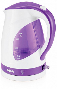 Чайник BBK EK1700P Белый/фиолетовый