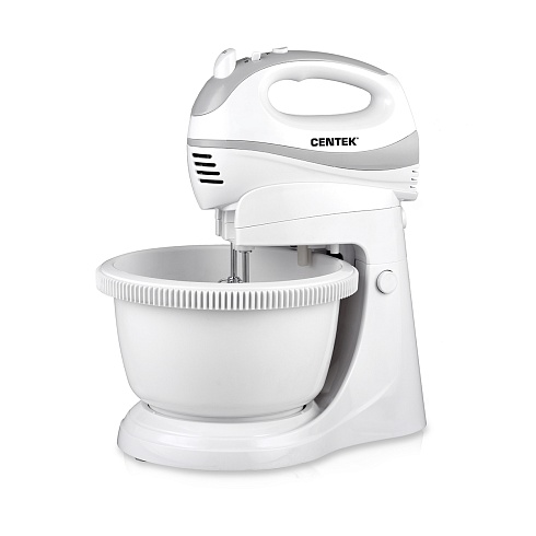 Миксер ручной Centek CT-1106 320Вт белый/серый