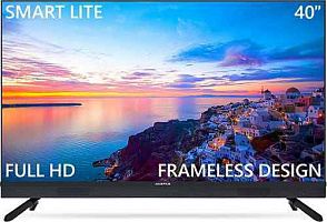 Телевизор LED 40" Harper 40F821TS черный SmartTV