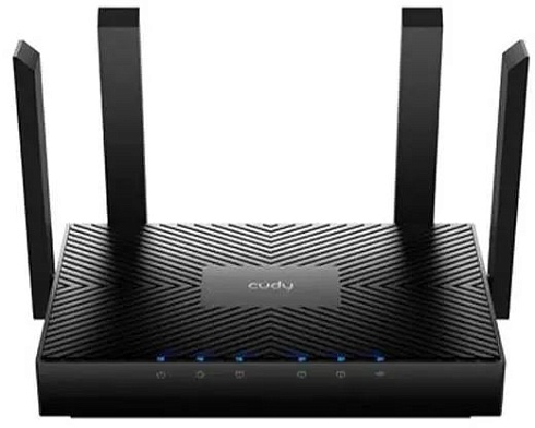 Wi-Fi роутер Cudy WR3000 AX3000 10/100/1000BASE-TX/Wi-Fi черный