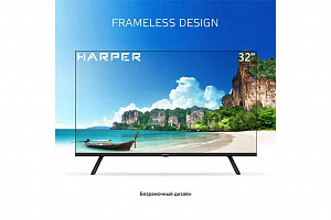 Телевизор LED 32" Harper 32R721TS черный (SmartTV)