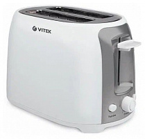 Тостер Vitek VT-7165 750Вт белый/серебристый