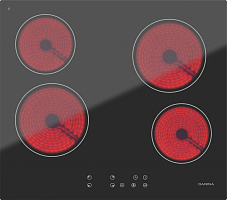 Электрическая варочная панель Darina 4P E 323 B черный