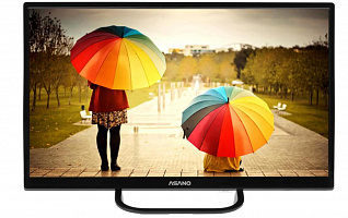 Телевизор LED 24" Asano 24LF1210T черный