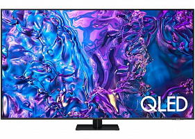 Телевизор QLED 65" Samsung QE65Q70DAUXRU Series 7 черный 4K SmartTV TizenOS