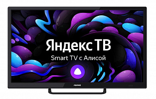 Телевизор LED 24" Asano 24LH8110T черный SmartTV