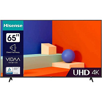 Телевизор LED 65" Hisense 65A6K черный 4K Ultra HD Smart TV VIDAA