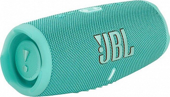 Портативная акустика JBL Charge 5 бирюзовый 40Вт 2.0 (JBLCHARGE5TEAL)