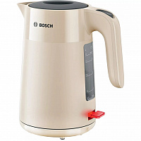 Чайник электрический Bosch TWK2M167 1.7л 2400Вт бежевый 