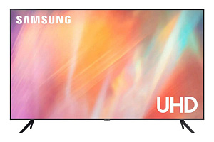 Телевизор LED 85" Samsung UE85AU7100UXCE Series 8 черный 4K Ultra HD SmartTV