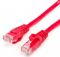 Патч-корд Atcom cat6 UTP 2M RED AT9215