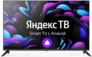 Телевизор LED 43" Centek CT-8743 черный ЯндексТВ