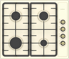 Газовая варочная панель Darina 1T18 BGM 341 11 Bg бежевый