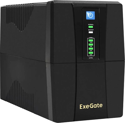 ИБП ExeGate SpecialPro UNB-800.LED.AVR.4C13.RJ.USB 480Вт 800ВА (EX292774RUS)