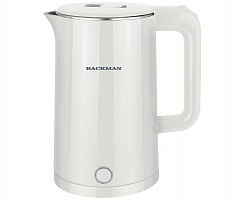 Чайник электрический Backman BM-TEA 715 1,8л 2200Вт белый