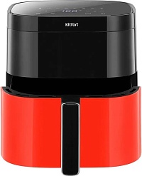 Аэрогриль Kitfort КТ-2291 5,7л 1700Вт красный/черный