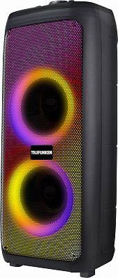 Портативная акустика Telefunken TF-MS3303B 90Вт TWS 5000мАч черный 