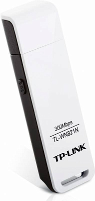 Сетевой адаптер WiFi TP-Link TL-WN821N N300 USB 2.0 (ант.внутр.)