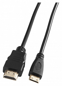 Кабель аудио-видео Buro mini-HDMI (m)/HDMI (m) 5м. черный (BHP-MINHDMI-5)