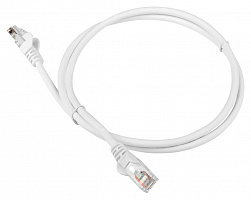 Патч-корд Lanmaster LAN-PC45/U5E-0.5-WH UTP RJ-45 вил.-вилка RJ-45 кат.5E 0.5м белый LSZH (уп.:1шт)