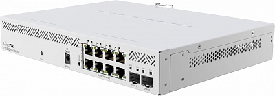 Коммутатор MikroTik CSS610-8P-2S+IN 8G 2SFP+ 8PoE 8PPoE 140W управляемый