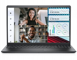 Ноутбук 15.6" Dell Vostro 3520 черный i3-1215U 8GB/512GB Intel UHD Graphics FHD Ubuntu (HDL5A91028W)