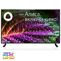 Телевизор LED 55" BBK 55LEX-9201/UTS2C черный SMART