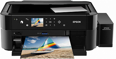 МФУ струйный Epson L850 (L850/C11CE31505/C11CE31404) A4 USB черный