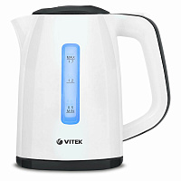 Чайник электрический Vitek VT-7083 1.7л 2200Вт белый 