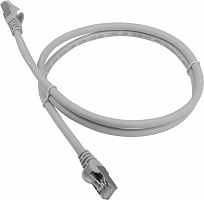 Патч-корд Lanmaster LAN-PC45/S6A-1.5-GY FTP RJ-45 вил.-вилка RJ-45 кат.6A 1.5м серый LSZH (уп.:1шт)