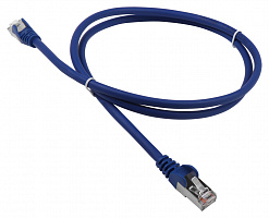 Патч-корд Lanmaster LAN-PC45/S5E-5.0-BL FTP вилка RJ-45-вилка RJ-45 кат.5е 5м синий LSZH (уп.:1шт)