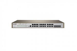 Коммутатор IP-Com 24Port 1000M POE 2SFP PRO-S24-410W