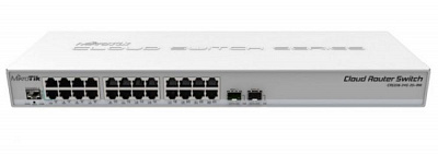 Коммутатор MikroTik CRS326-24G-2S+RM 24G 2SFP+ управляемый