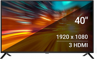 Телевизор LED 40" SunWind SUN-LED40XB201 черный 