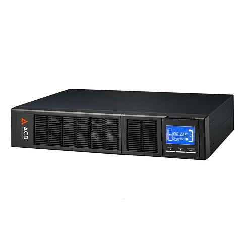 ИБП ACD ИБП ACD PW-RackLine 3000 2700Вт черный (83-322374-00G)